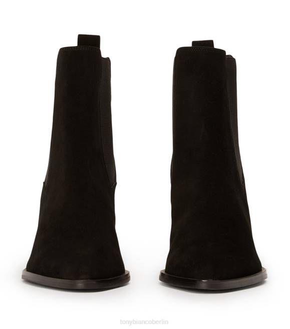 Stiefeletten| de Tony Bianco Frauen Kolbenstiefeletten schwarzes Wildleder 4624495